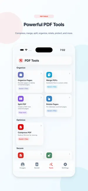 Image to PDF: Scanner & Tools screenshot 3