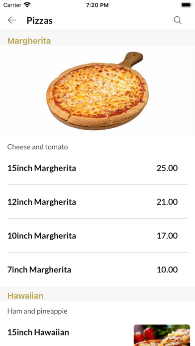 Top 1 Pizza. Screenshot