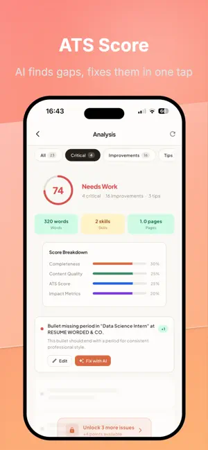 Atlas Resume:AI Resume Builder screenshot 4