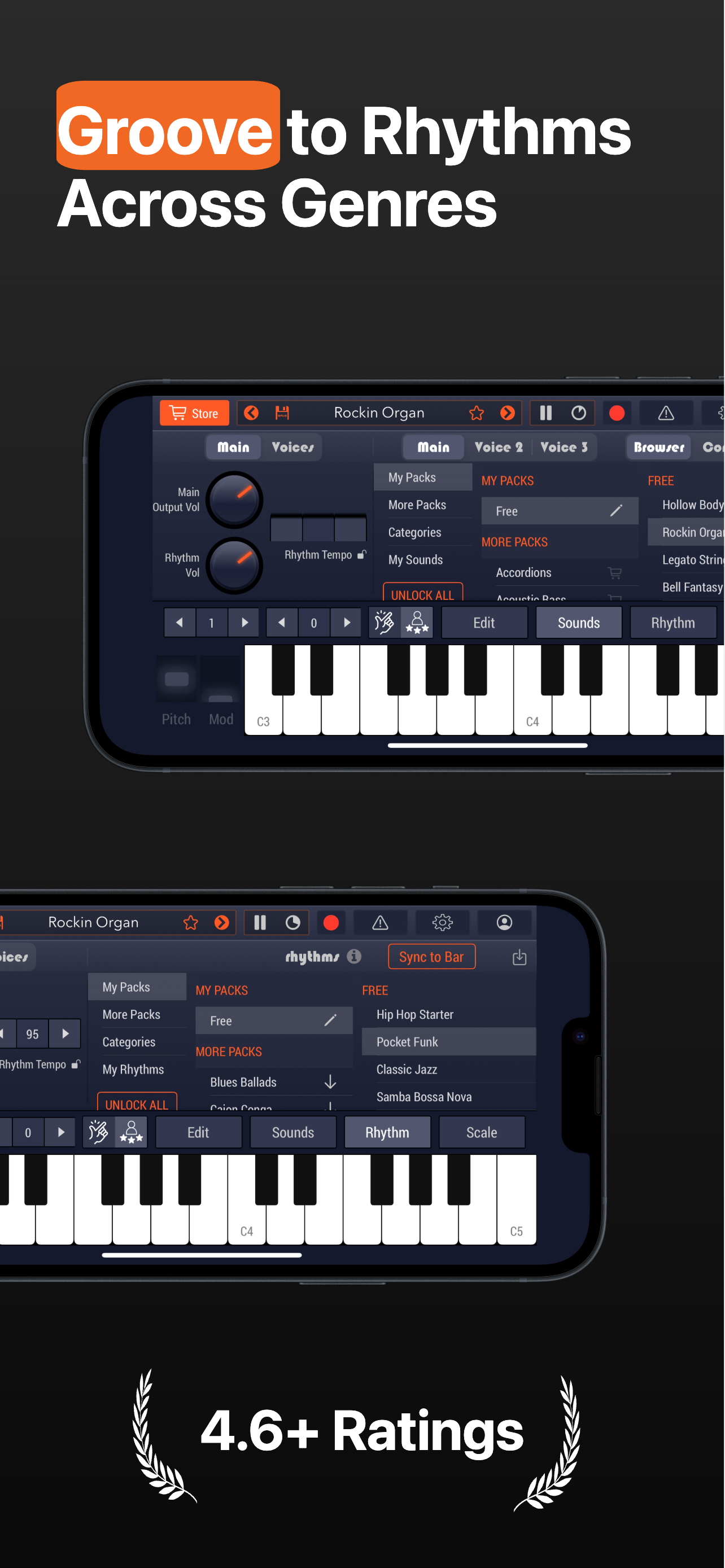 Piano Pro & Drum Music Studio