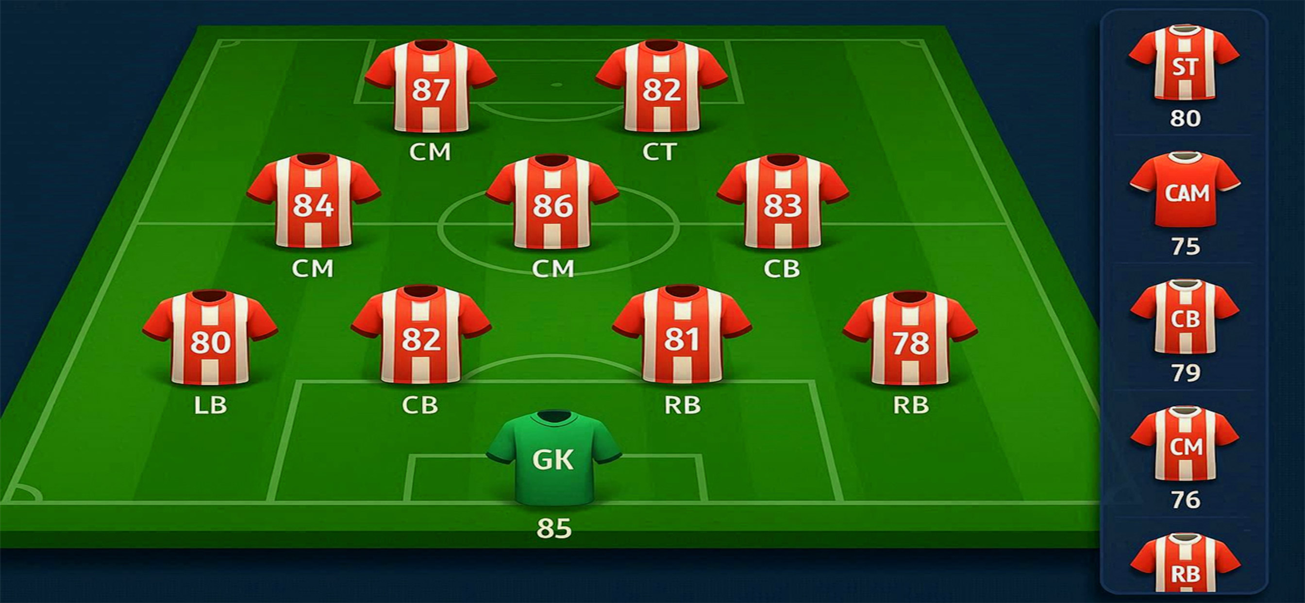 Real Soccer League 2026:Game