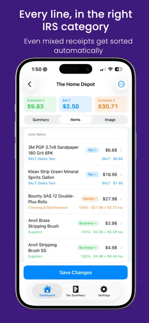 Tallyhound - Tax Deductions screenshot 2