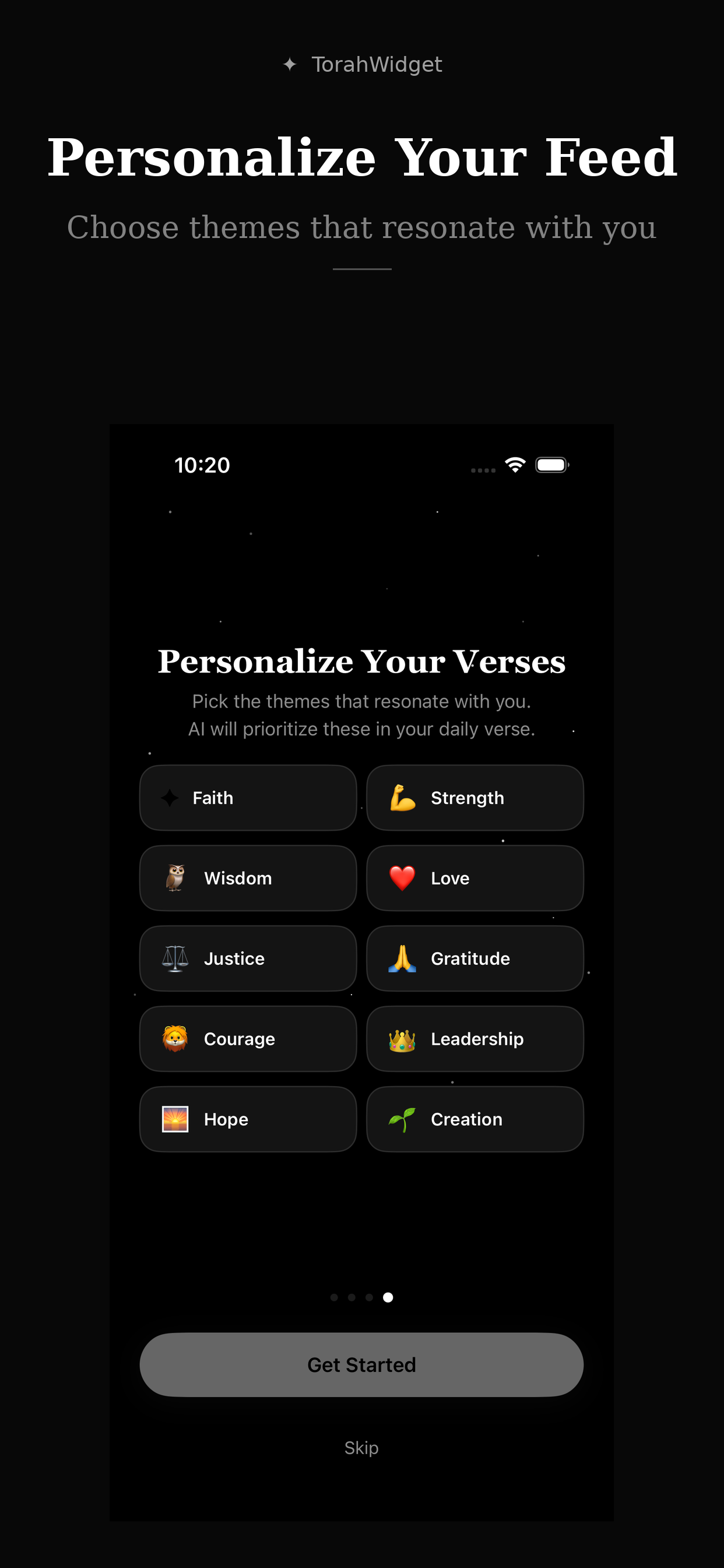 Torah Widget screenshot 7