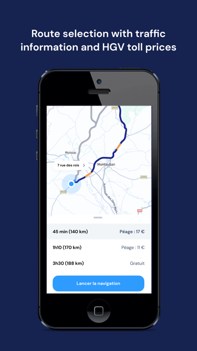 NavXL Truck Navigation Screenshot
