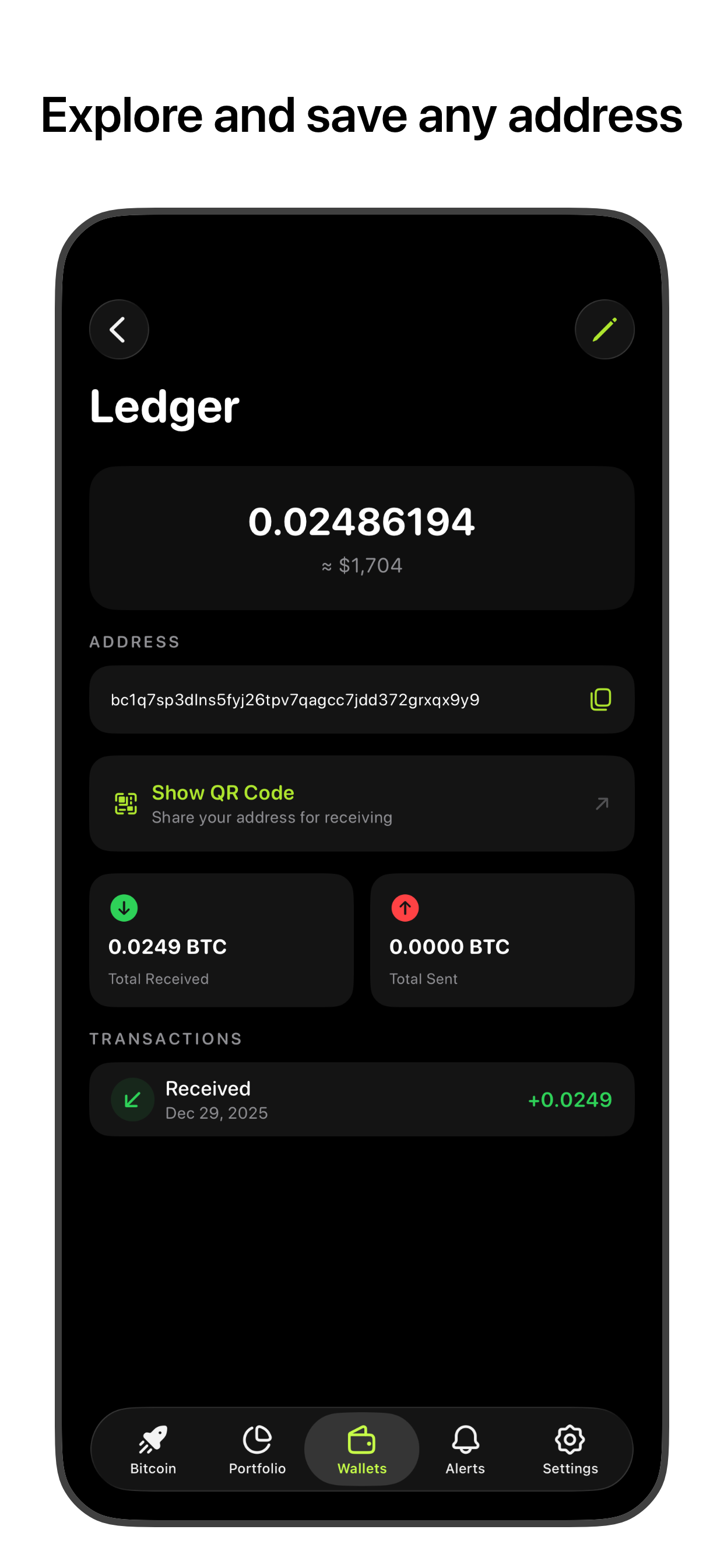 Millr – Bitcoin screenshot 4