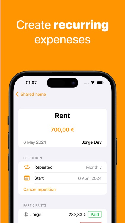 Bill Share: Split expenses screenshot-6