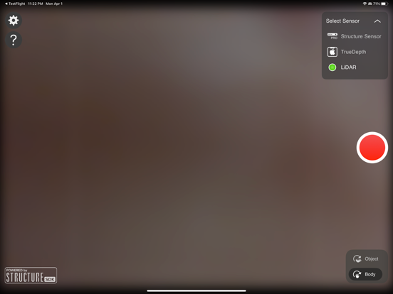 App screenshot
