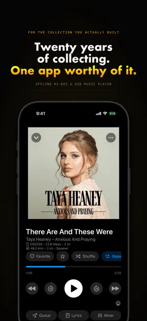 BTR AMP Advanced Music Player screenshot 1