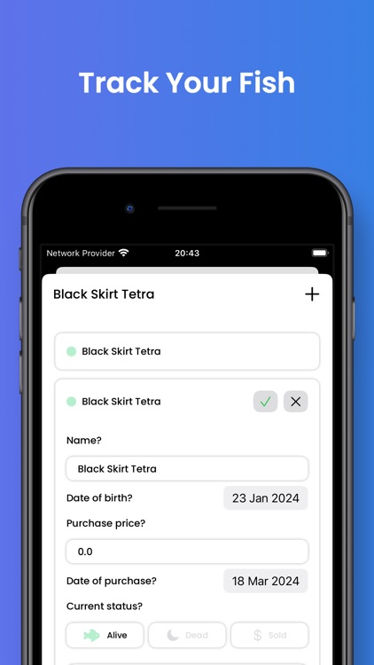 Fishi: Aquarium Manager screenshot-3