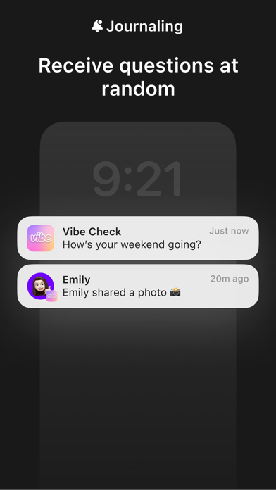 Vibe Check: Friends in Widget Screenshot
