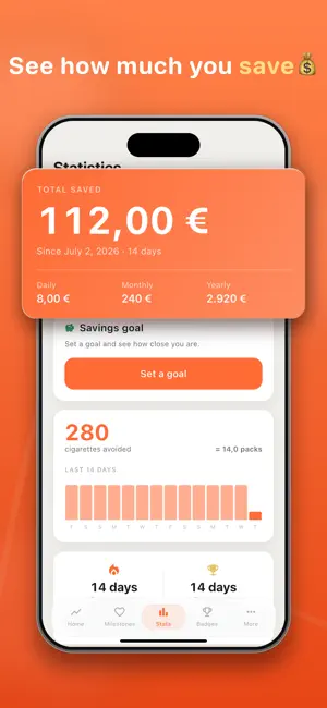 Quit Smoking – Smoke Free App screenshot 3