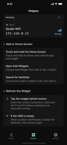 WiFi Widget - NetState Screenshot 5 of 7