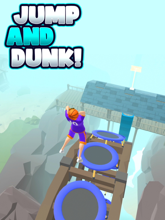 Screenshot #4 pour Hoop World: Flip Dunk Game 3D