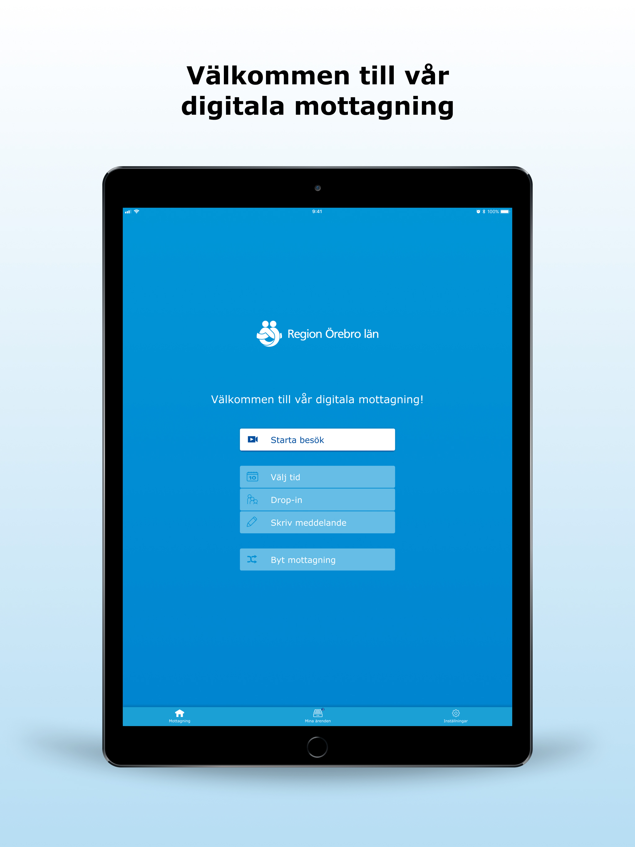 Digital mottagning screenshot 8