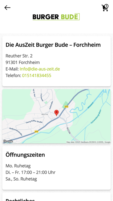 Burger Bude Forchheim screenshot