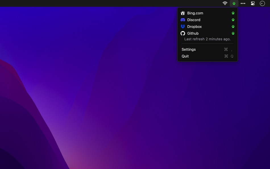 #2. Pa2 - Web Service Monitor (macOS) โดย: Anh Phong