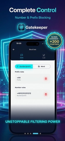 Gatekeeper: SMS & Call Blocker Screenshot 4 of 5