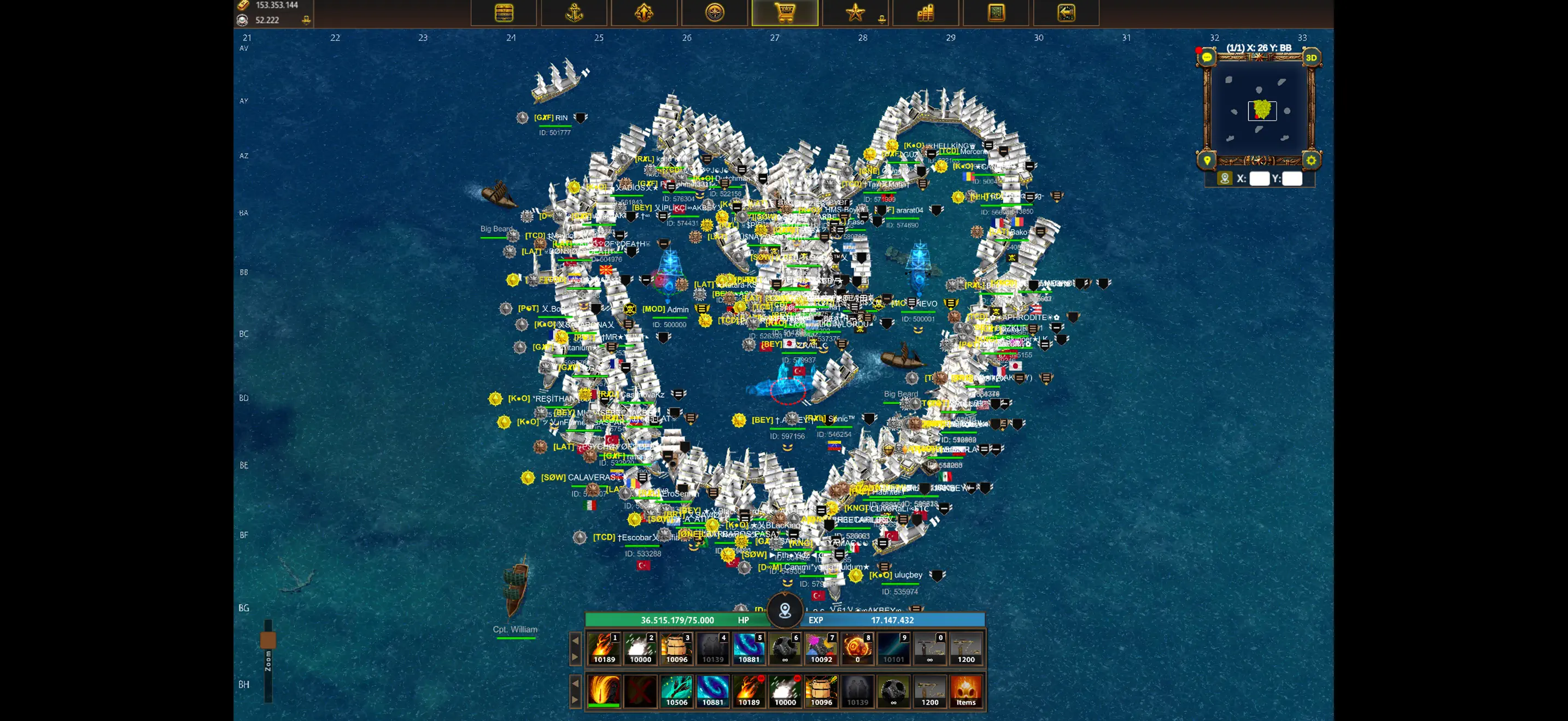 #6. Battle of Sea: Pirate Fight (iOS) 게시자: Gamepatron Bilisim Sanayi Ve Ticaret Limited Sirketi