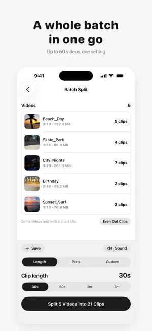 Video Splitter: Split & Cut screenshot 3