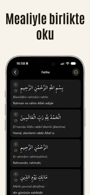Kuran-ı Kerim Türkçe Meali screenshot 3