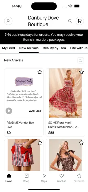 Danbury Dove Boutique screenshot 1