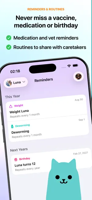 Petsights: Pet Health Tracker screenshot 4