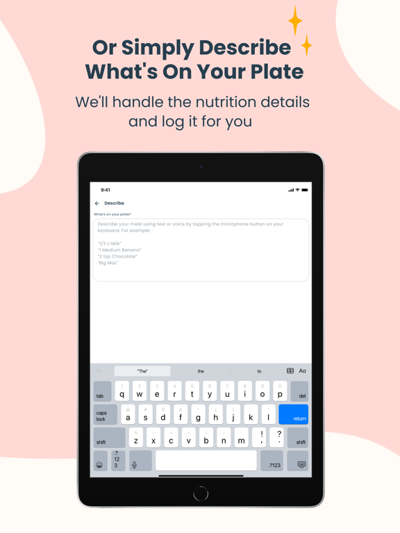 Nutrition Tracker: NutriCoach iPad screenshot 5 - Health & Fitness app