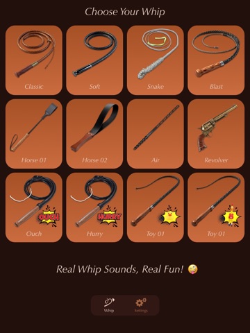 Whip Sound - Whip Simulator iPad screenshot