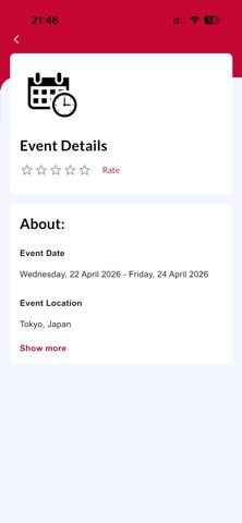 Gong cha Events screenshot