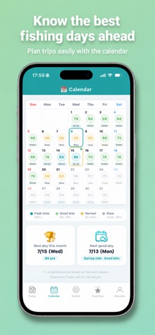 Sakana Switch: Fishing Planner iPhone screenshot
