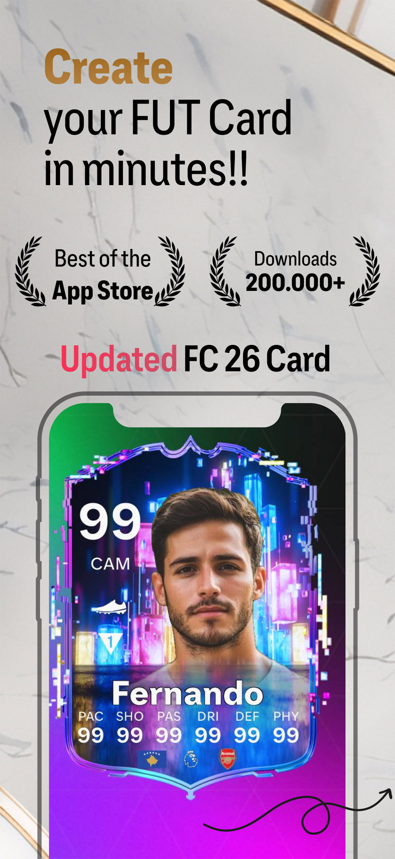 FC 26 Card Creator