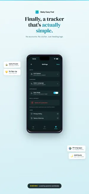 Baby Tracker: Feeding & Log screenshot 3