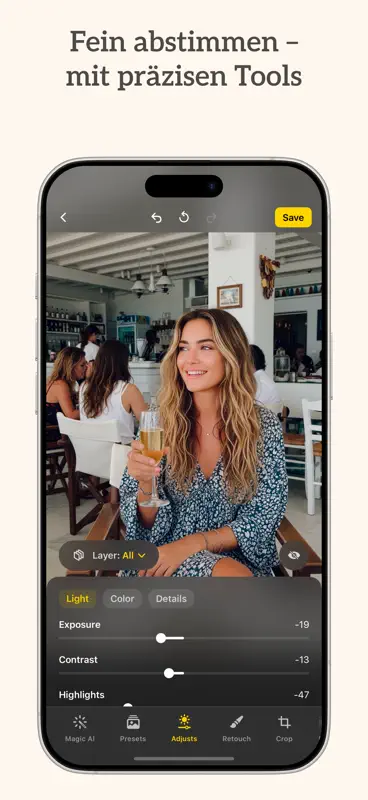 Lensa AI: Foto-Editor screenshot 1 of 5
