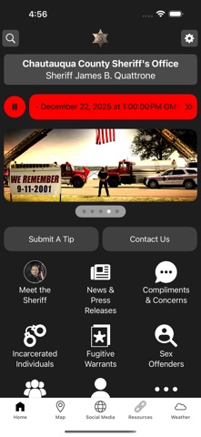Chautauqua County Sheriff Screenshot 1 of 3