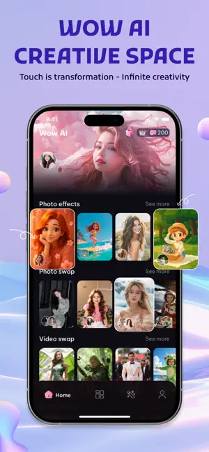 WowArt: AI Photo generator screenshot 1