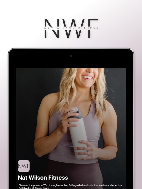Nat Wilson Fitness iPad screenshot 1 - Health & Fitness app