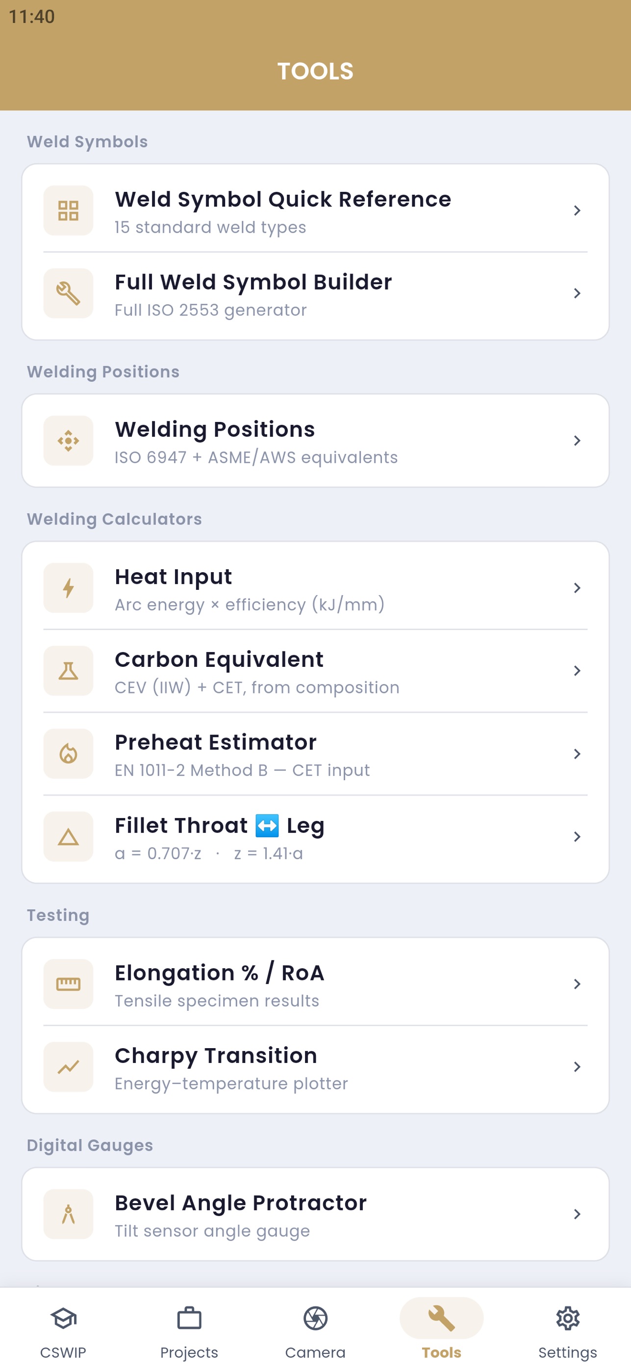Screenshot 7 of CSWIP Welding Inspector