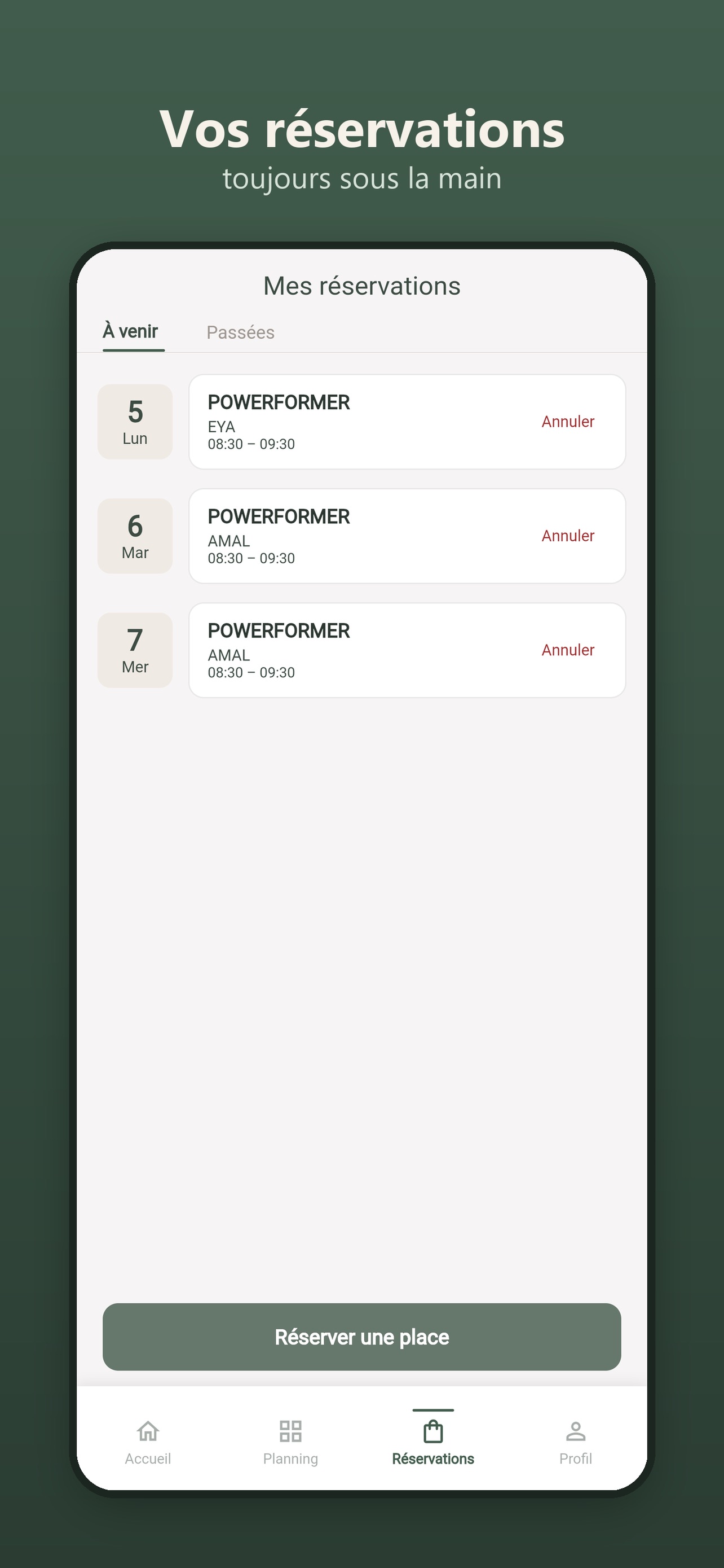 Screenshot 5 of Powerformer — Pilates Tunis