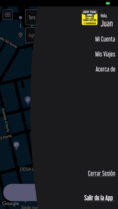 Toro Autos Usuario screenshot