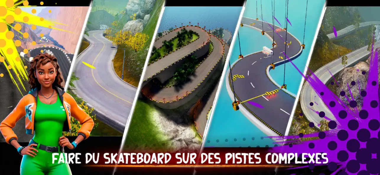 Screenshot #2 pour Extreme Skateboard Freestyle