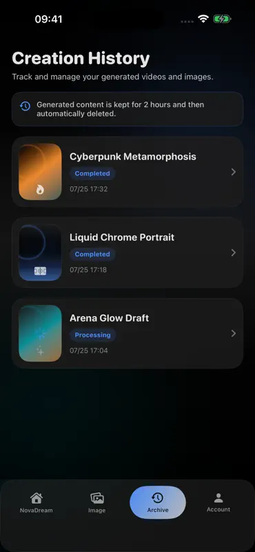 NovaDream screenshot 5 of 5