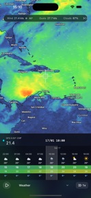 Macoui Weather & Routing screenshot