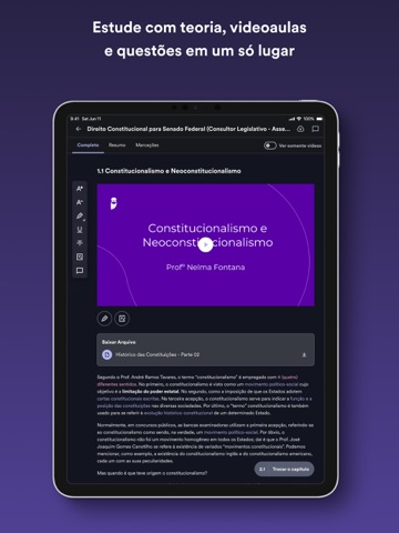 Estratégia Concursos iPad screenshot 6