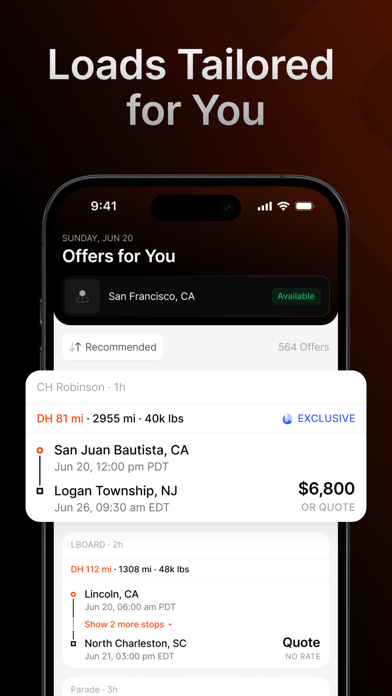 TruxxAI Carrier Screenshot