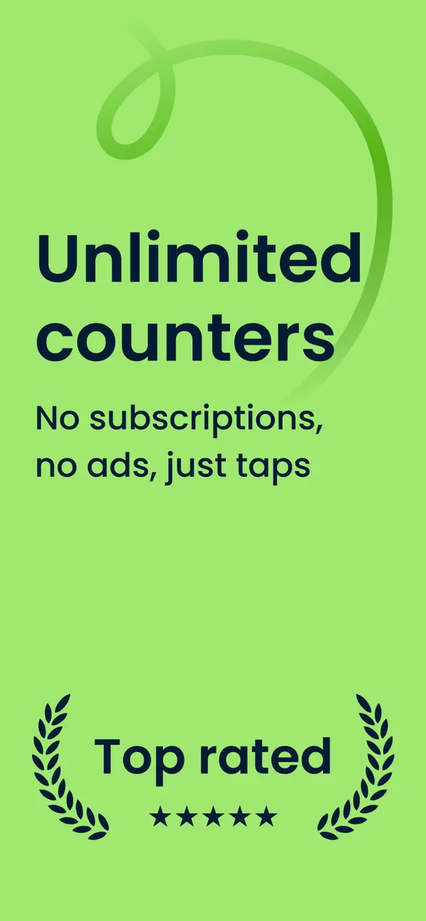 #1. Tally Counter – Tap Pro (iOS) By: James Butler