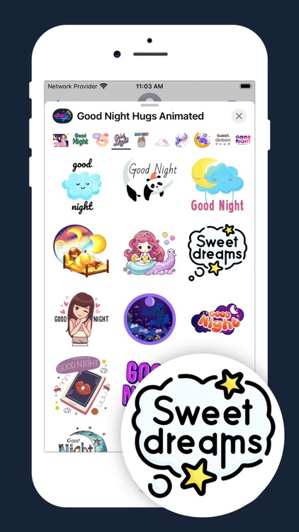 Good Night Hugs Animated