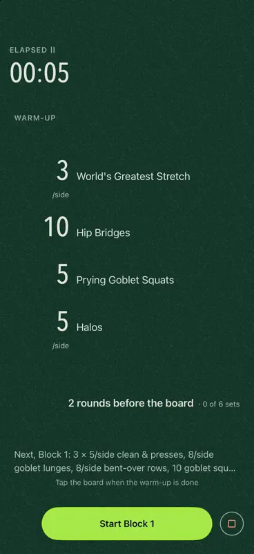 SingleBell: Kettlebell Workout screenshot 6 of 10