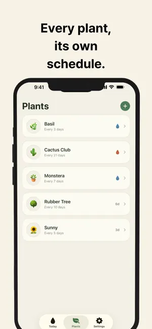 Waterday - Plant Care Reminder screenshot 2