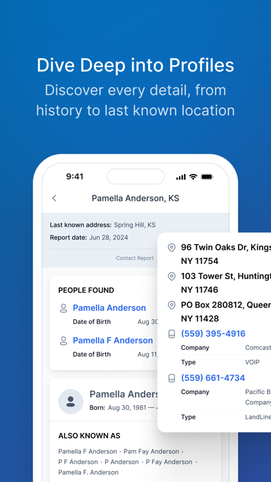 Radaris Phone Lookup Screenshot