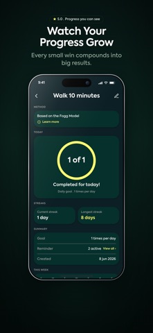 Daily Habit Tracker - TrakBit Screenshot 2 of 6